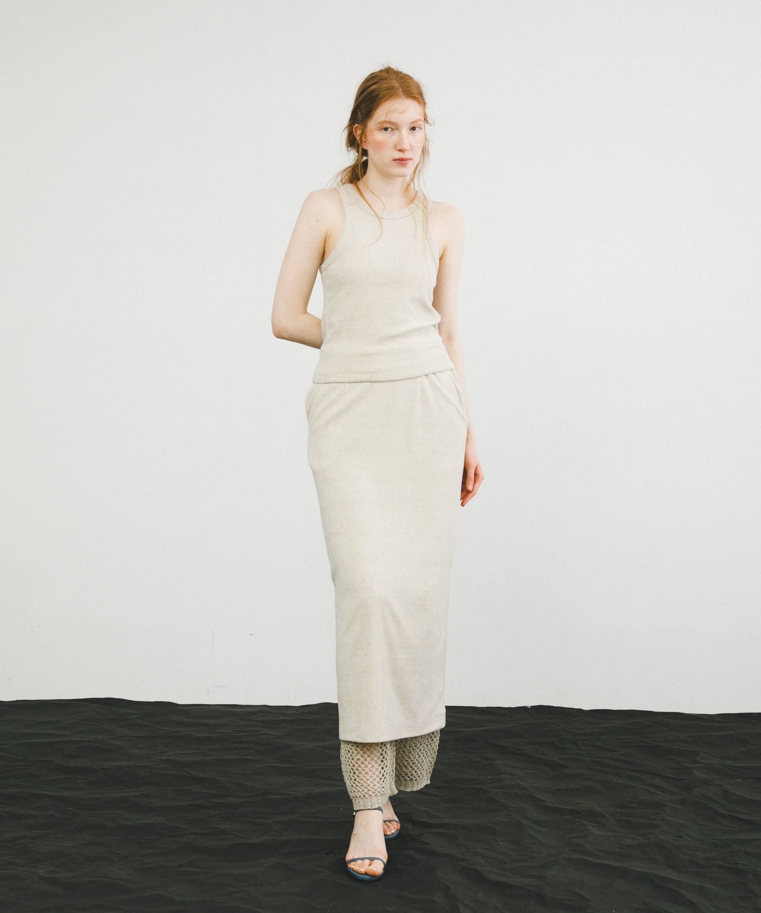 LAATO「tulle mesh knit pants」|その他|