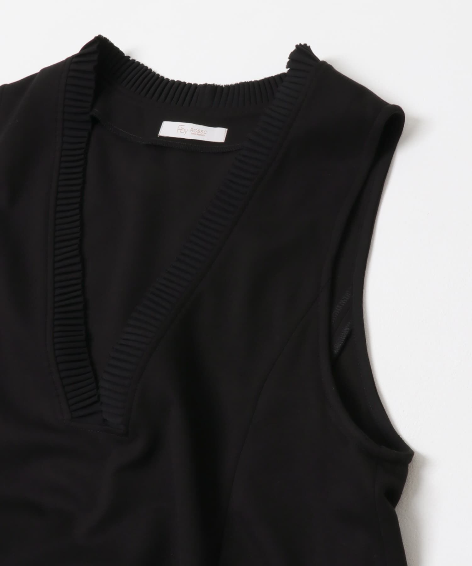 URBAN RESEARCH ROSSO「F by ROSSO　プリーツデザインジレ」|ベスト・ジレ|