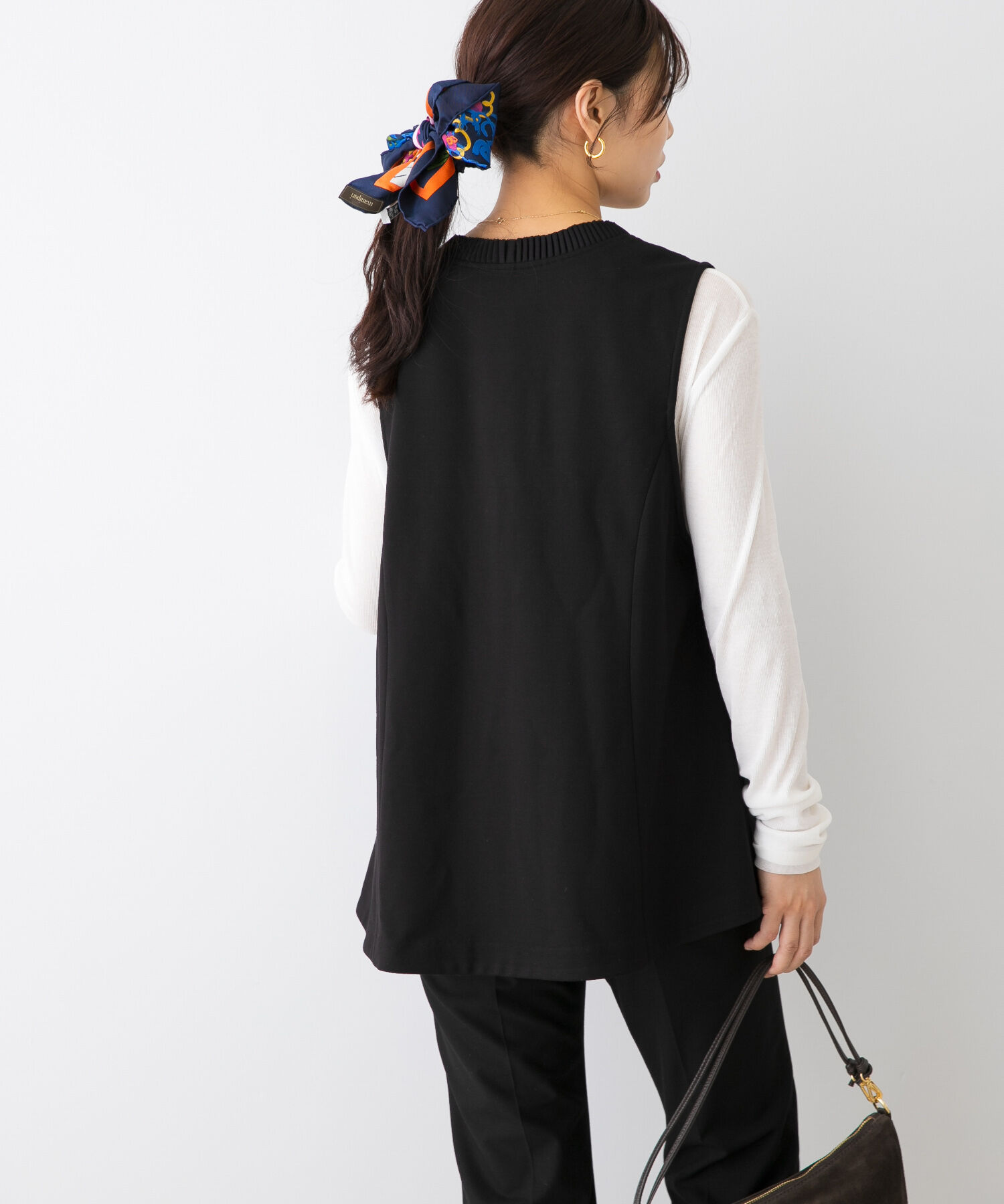 URBAN RESEARCH ROSSO「F by ROSSO　プリーツデザインジレ」|ベスト・ジレ|