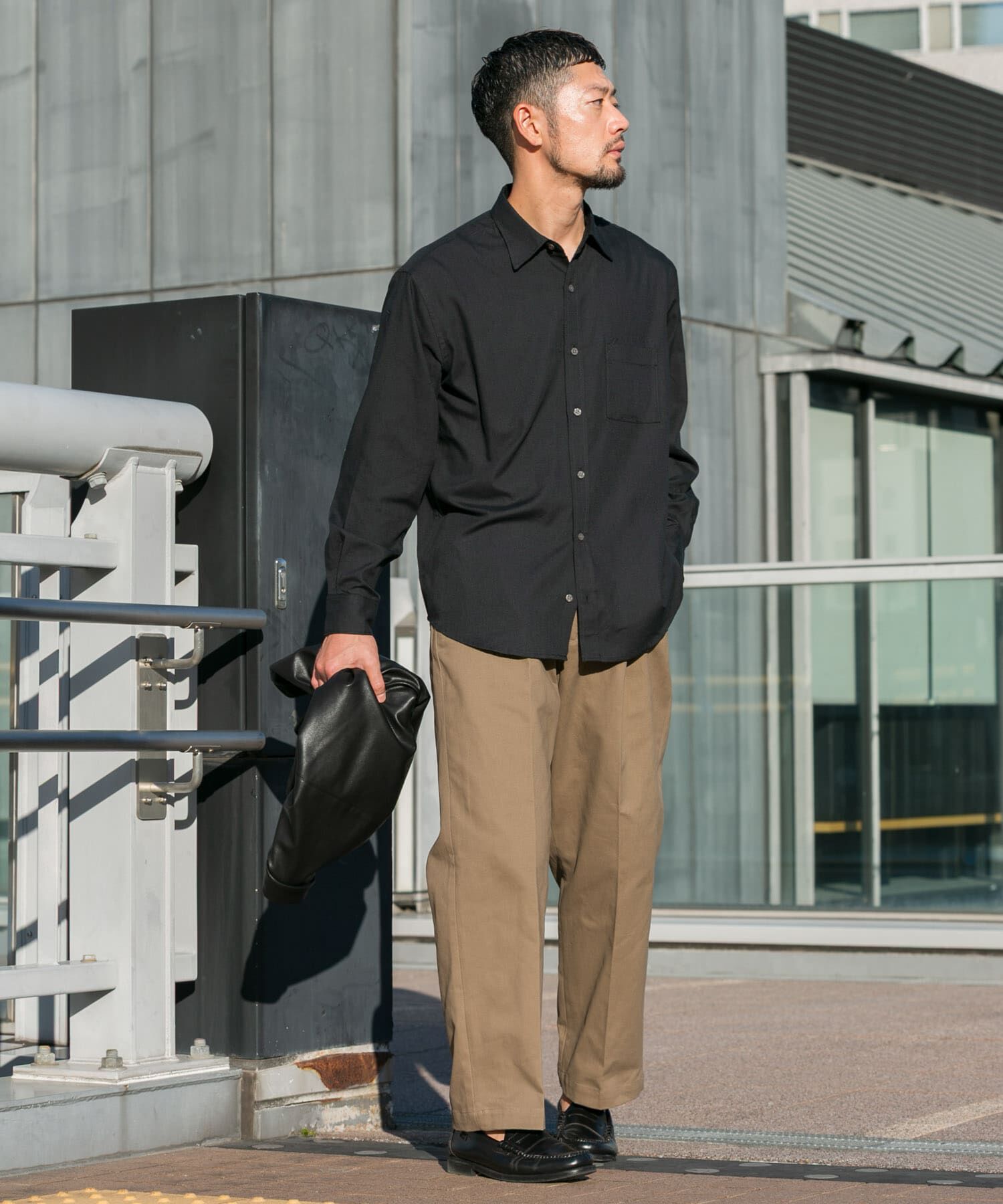 URBAN RESEARCH ROSSO「『蓄熱 / XLサイズあり』アーバンリラックスサーモネルレギュラーシャツ」|シャツ・ブラウス|