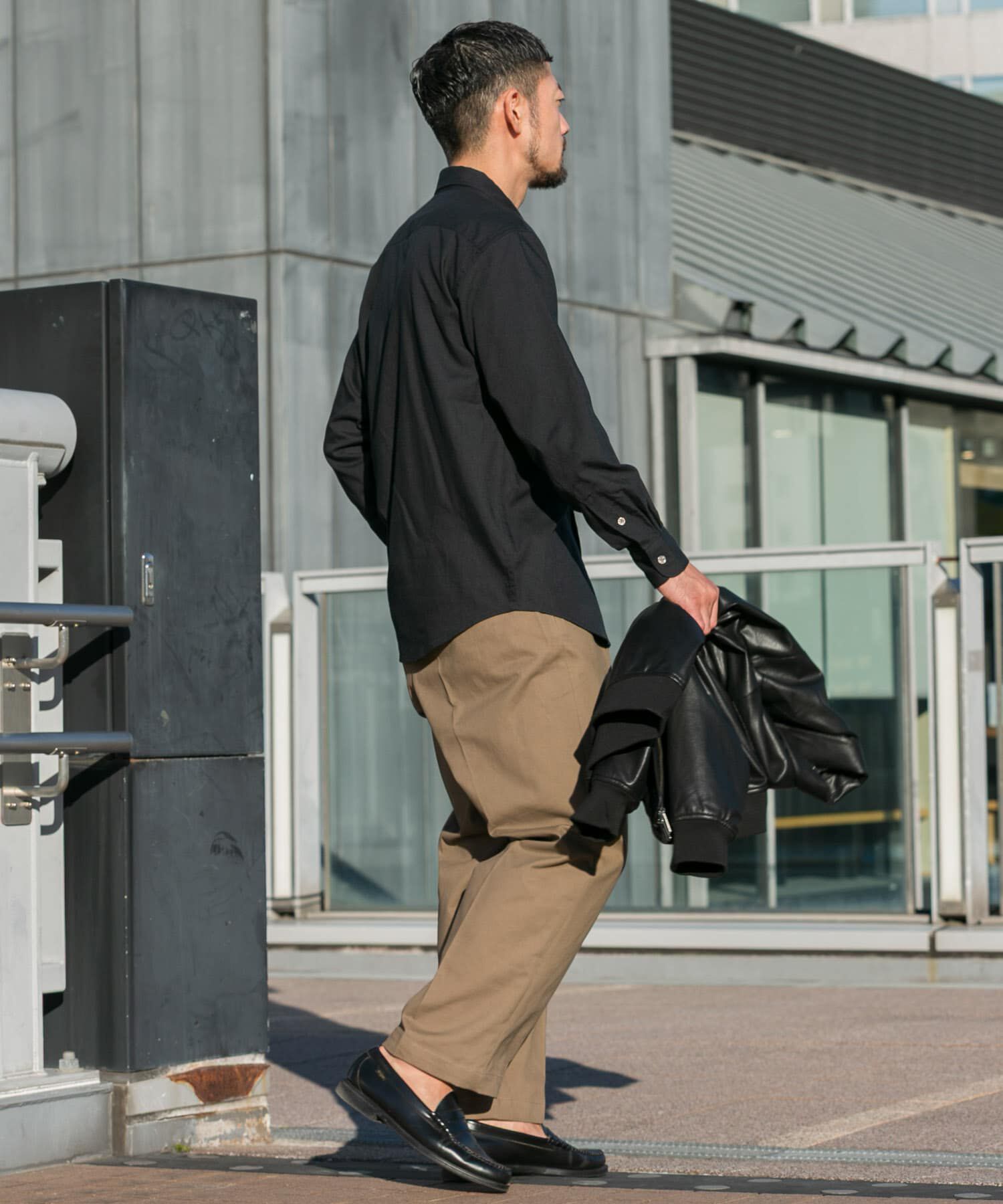 URBAN RESEARCH ROSSO「『蓄熱 / XLサイズあり』アーバンリラックスサーモネルレギュラーシャツ」|シャツ・ブラウス|