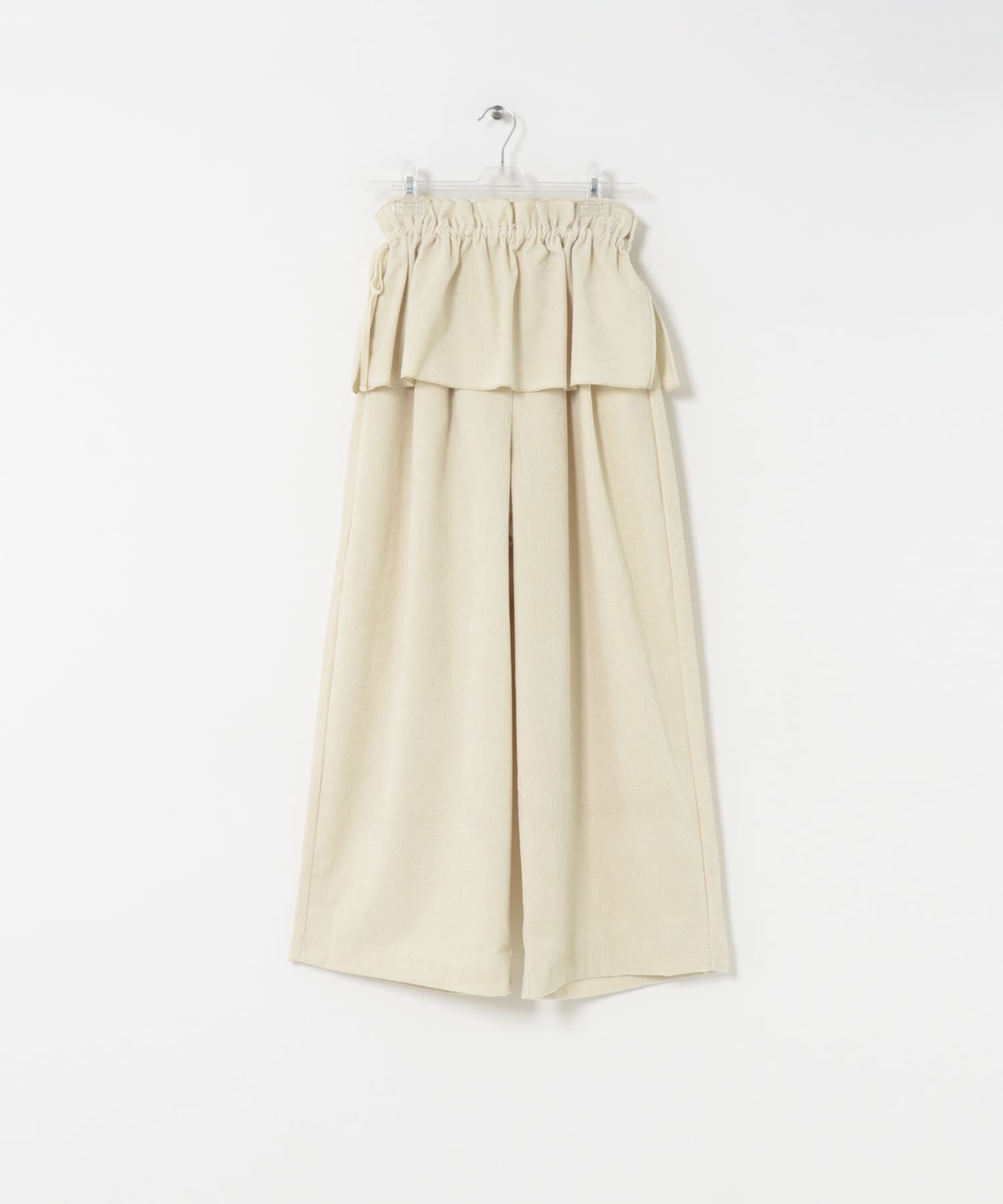 LAATO「wrinkle velor wide pants」|その他|