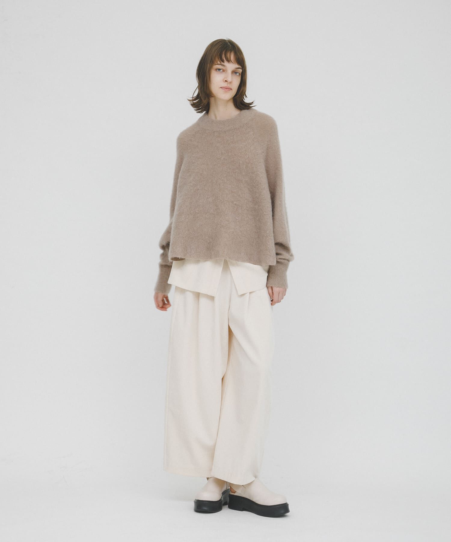 LAATO「wrinkle velor wide pants」|その他|
