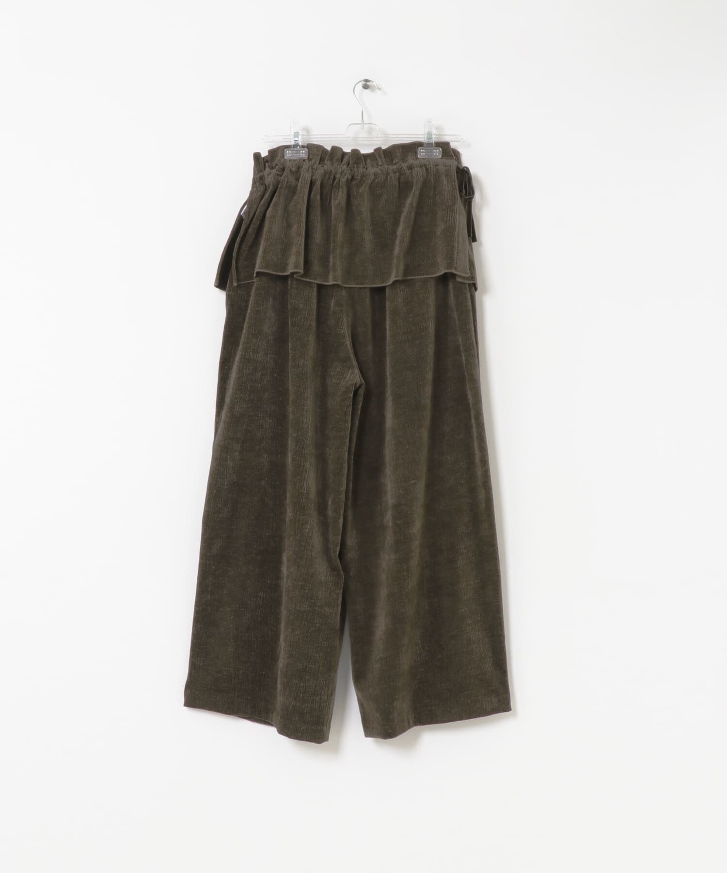 LAATO「wrinkle velor wide pants」|その他|