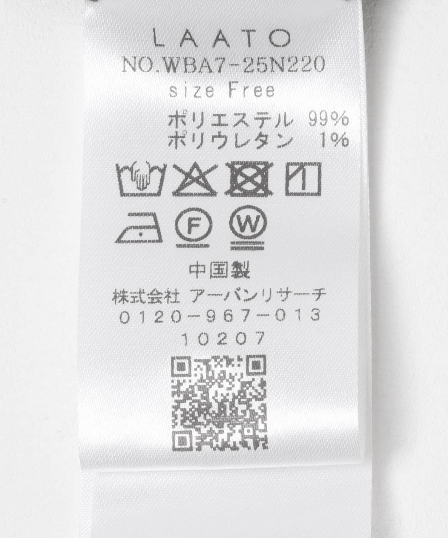 LAATO「wrinkle velor wide pants」|その他|