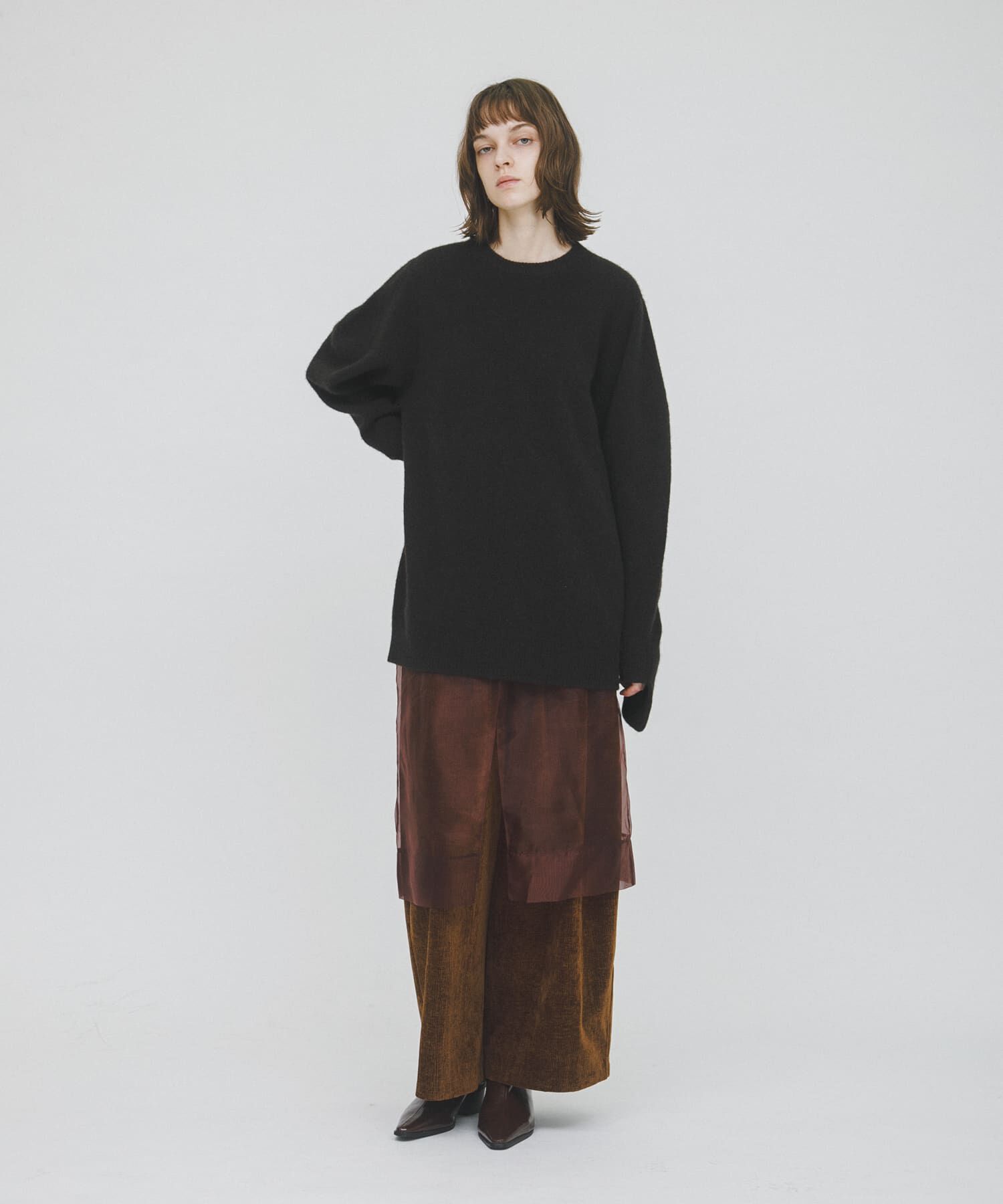 LAATO「wrinkle velor wide pants」|その他|
