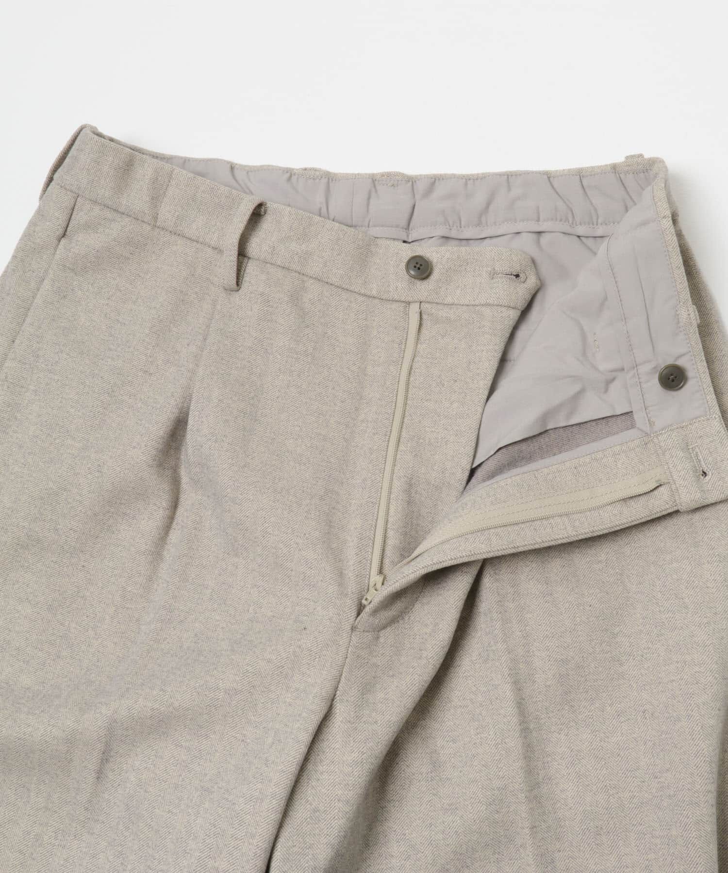 URBAN RESEARCH ROSSO「ストレッチヘリンボーン1タックワイドスラックス」|その他|