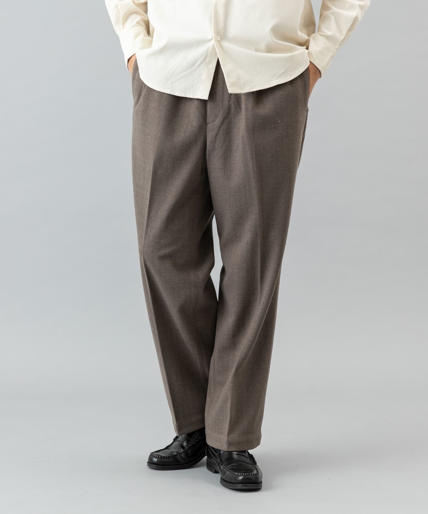 URBAN RESEARCH ROSSO「ストレッチヘリンボーン1タックワイドスラックス」|その他|