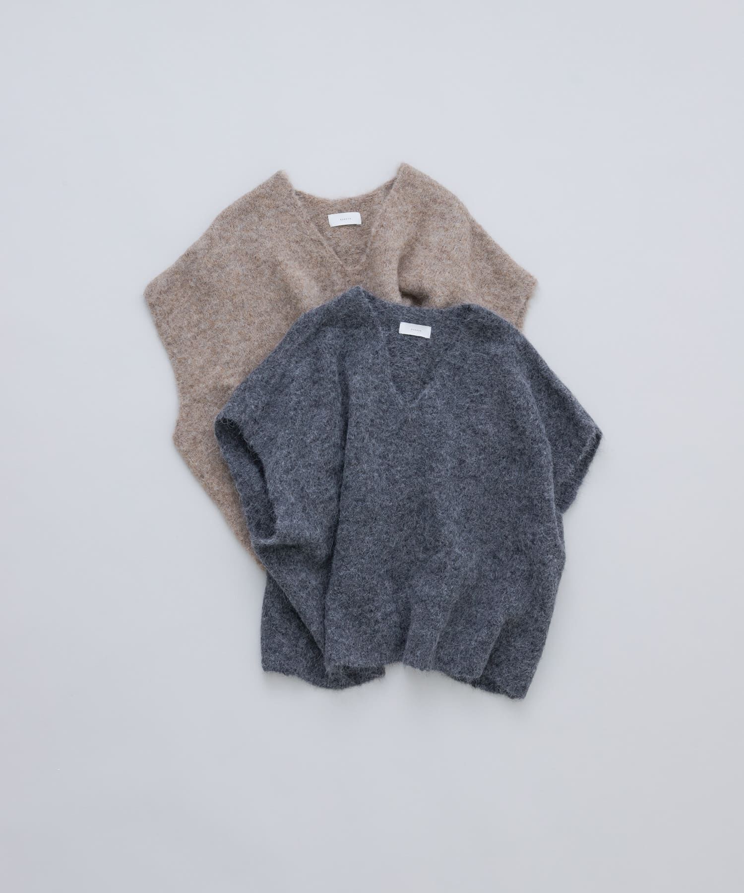 かぐれ「アルパカワイドニットベスト」|ベスト・ジレ|