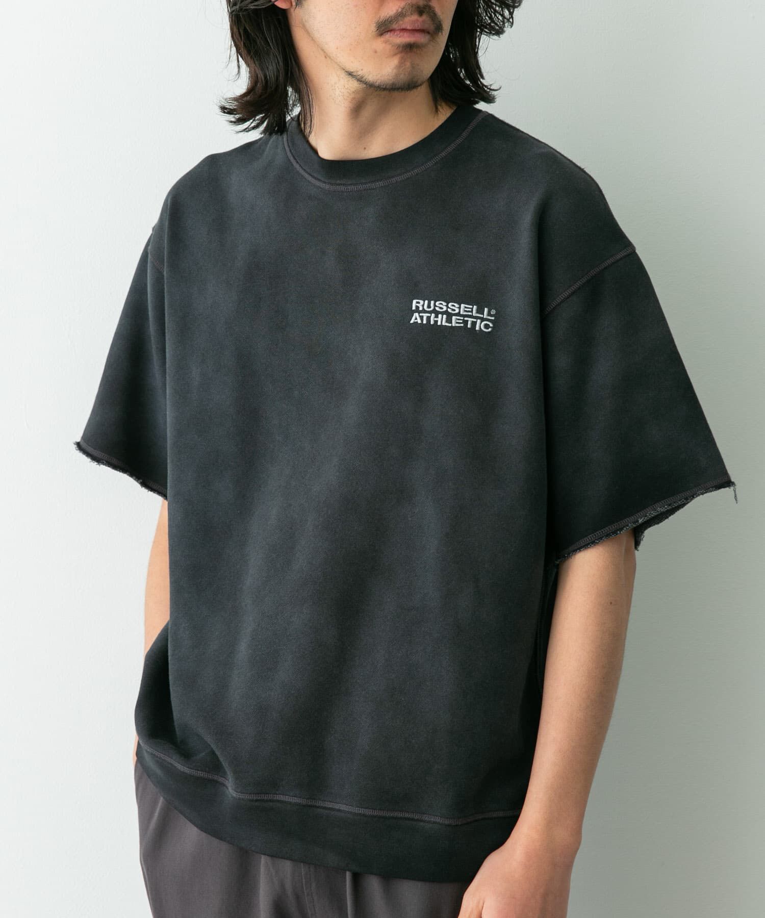 Sonny Label 「『別注』RUSSELL ATHLETIC&times;SonnyLabel　ショートスリーブスウェットTシャツ」|Tシャツ・カットソー|