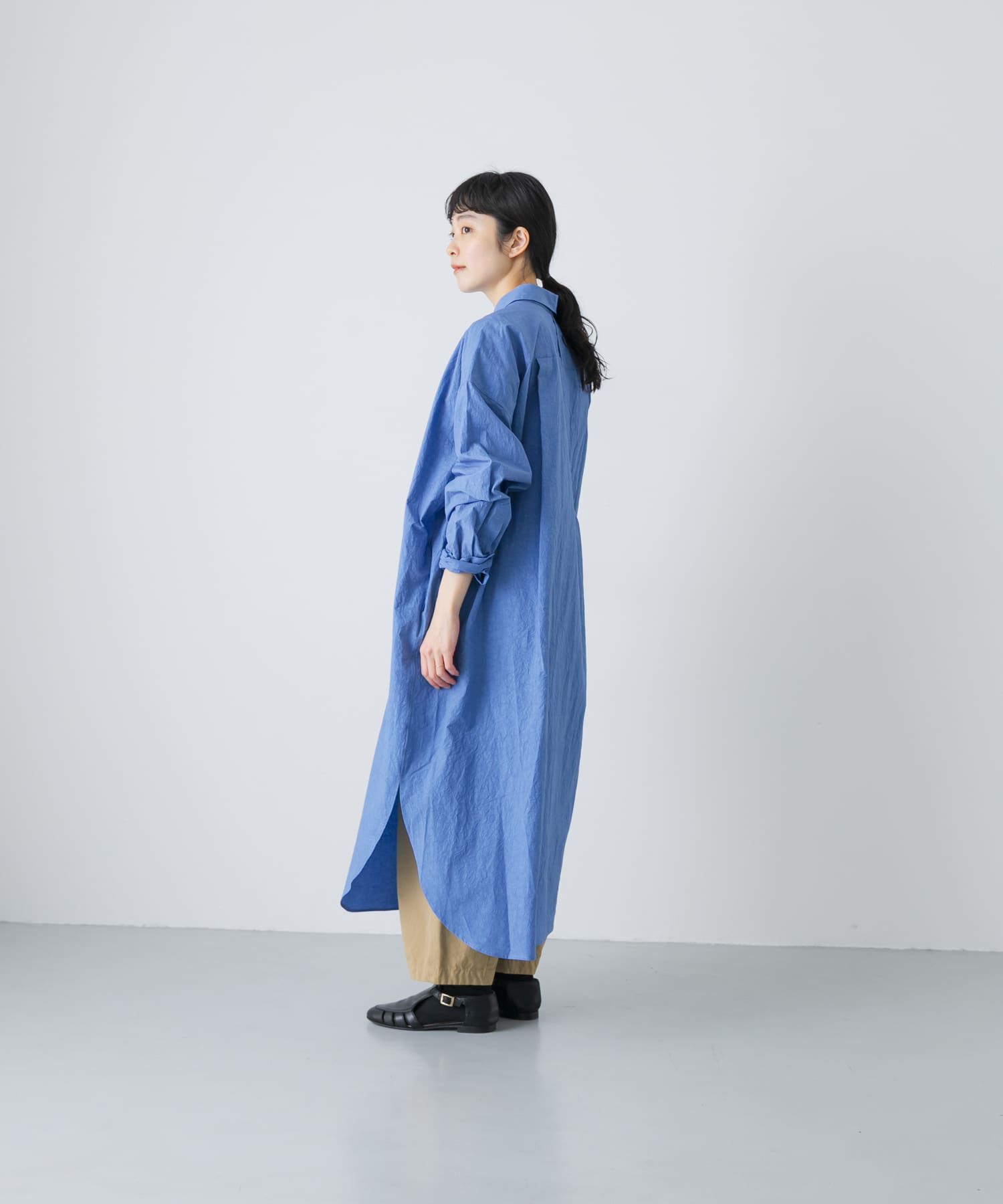 かぐれ「ワイドシャツワンピース」|ワンピース|