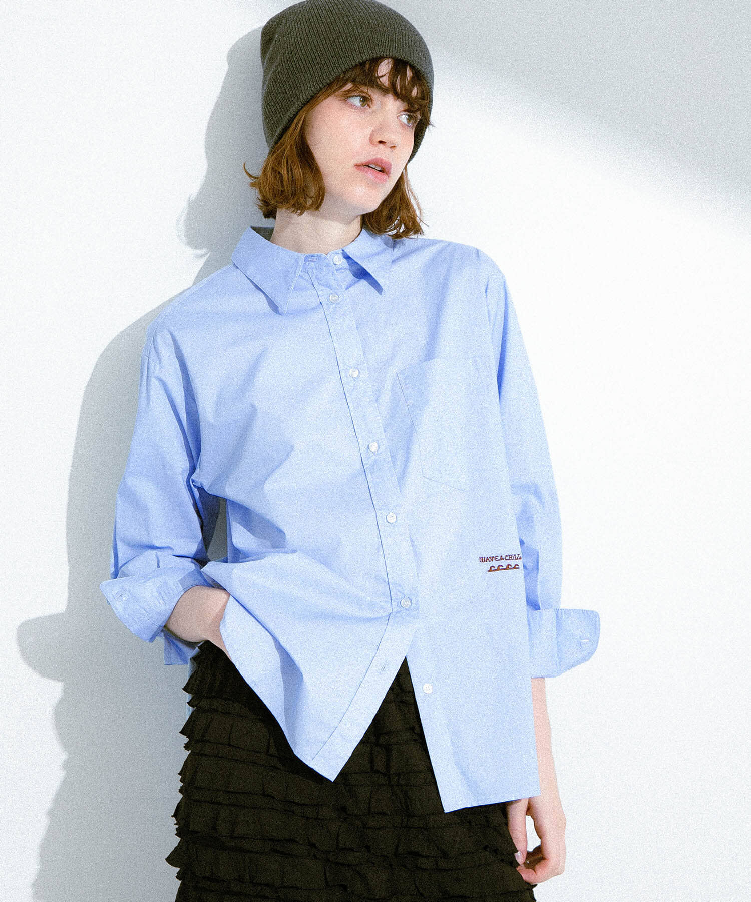 Sonny Label 「TOYAMEGコラボエンブロイダリーシャツ」|シャツ・ブラウス|ブルー