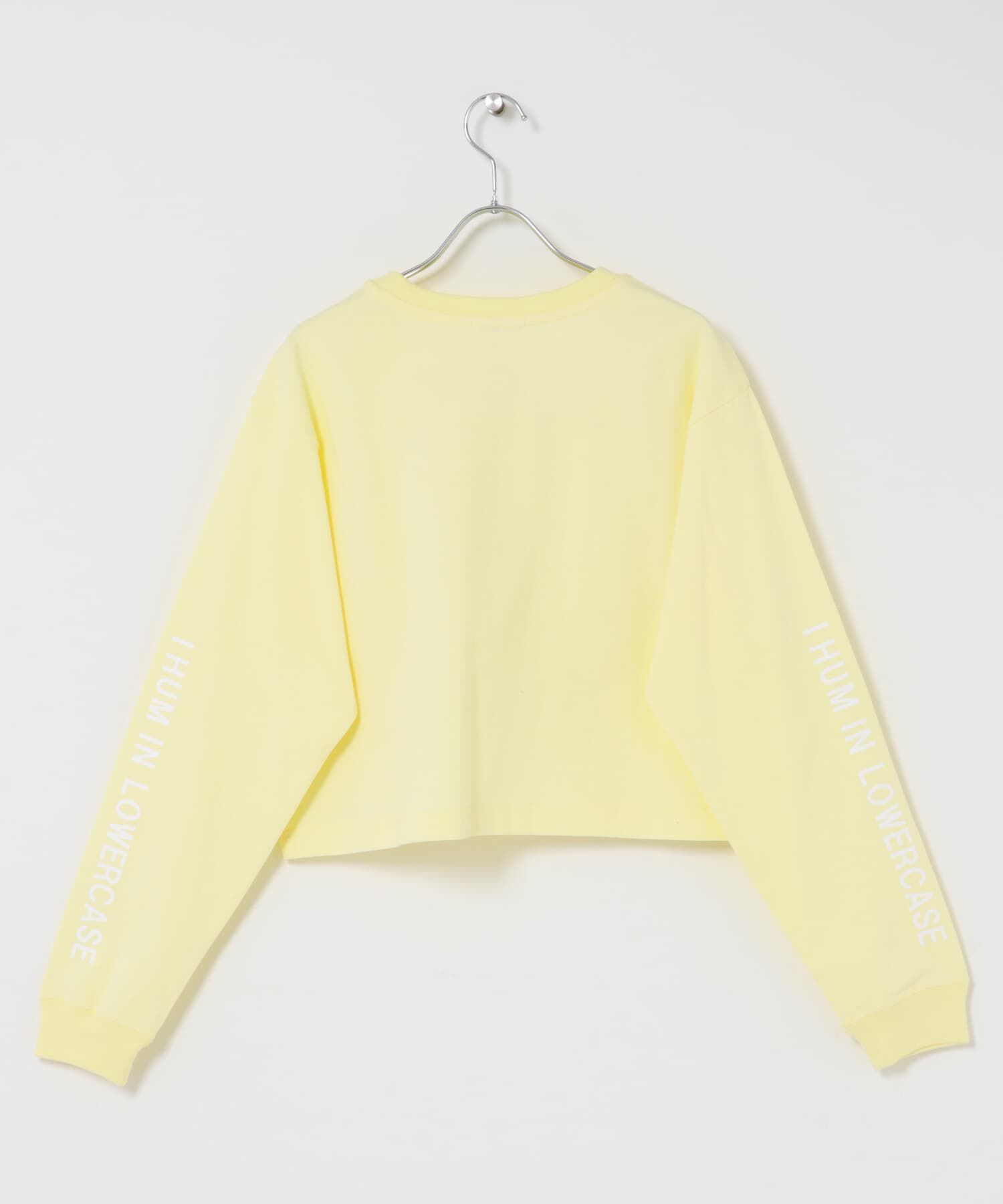 URBAN RESEARCH DOORS「FORK&SPOON　スリーブロゴクロップドTシャツ」|Tシャツ・カットソー|