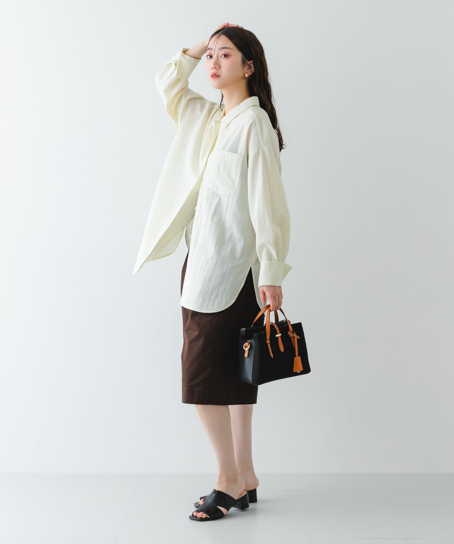 RODE SKO「チャーム付メッシュミニバッグ」|ハンドバッグ|