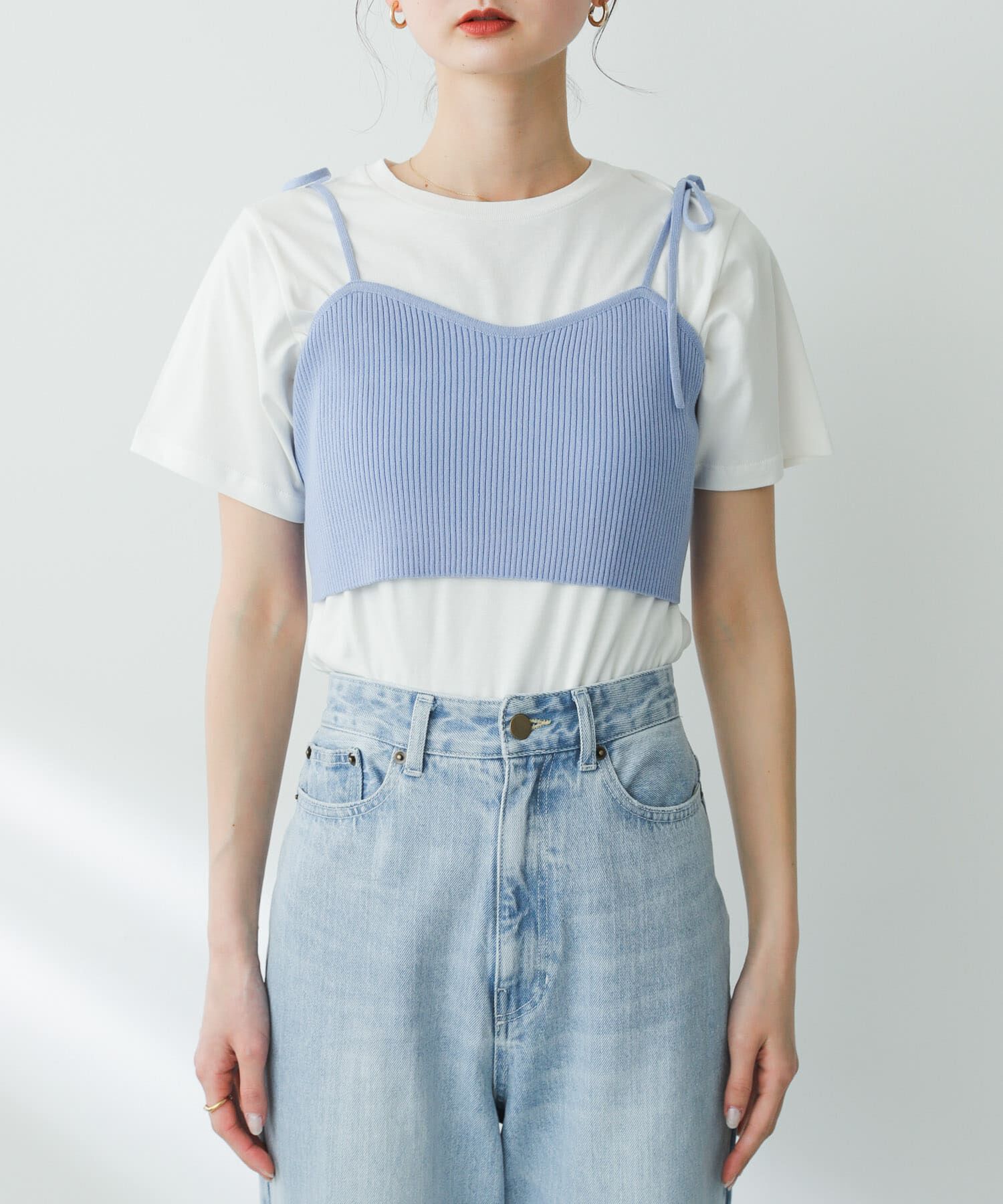 SENSE OF PLACE by URBAN RESEARCH「リブニットビスチェ」|その他|