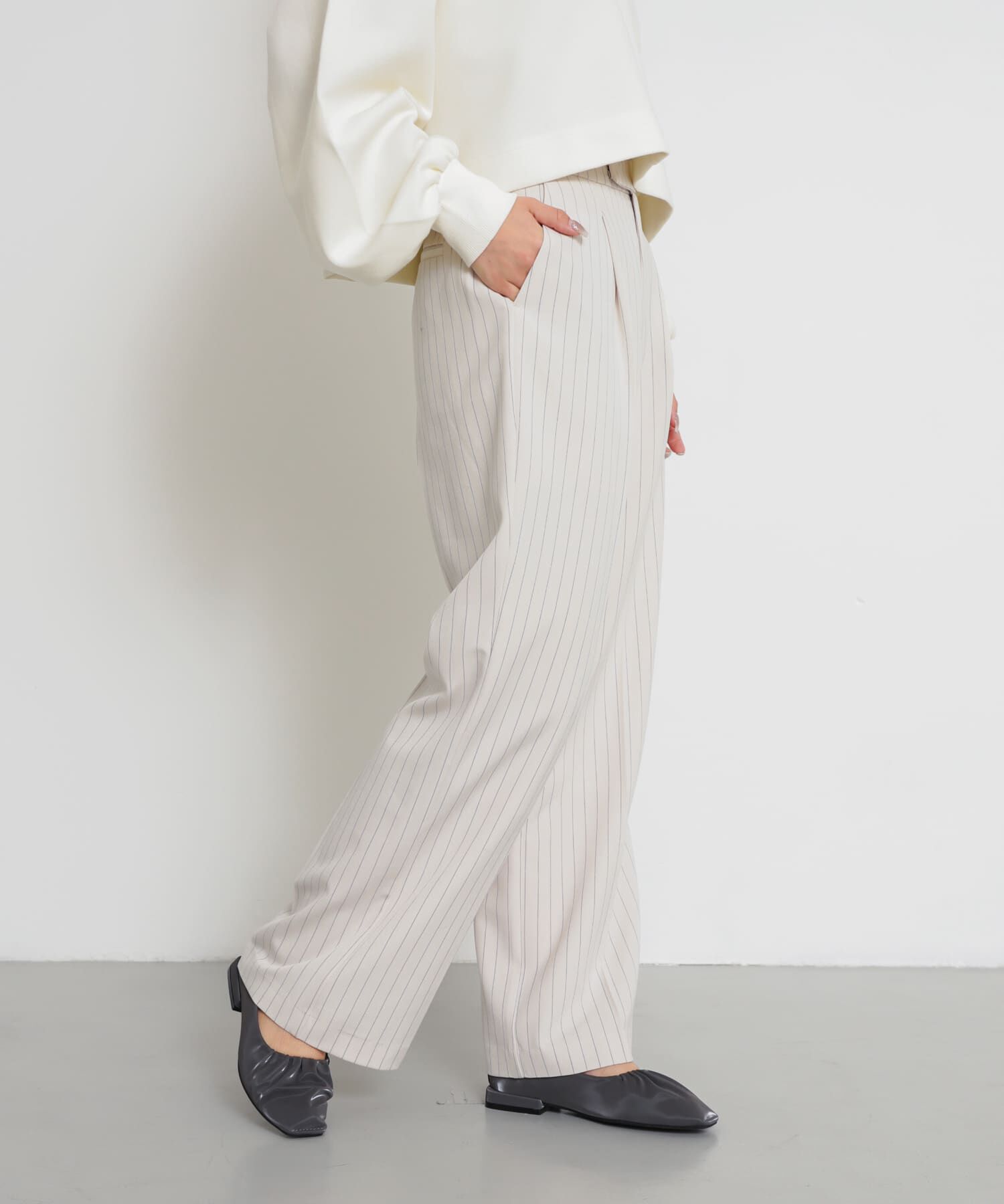 SENSE OF PLACE by URBAN RESEARCH「センタープレスストレートパンツ」|その他|