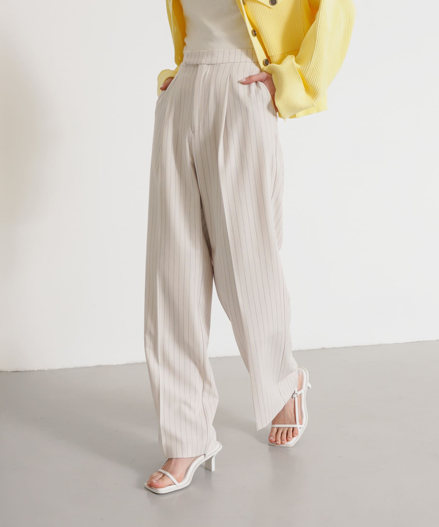 SENSE OF PLACE by URBAN RESEARCH「センタープレスストレートパンツ」|その他|