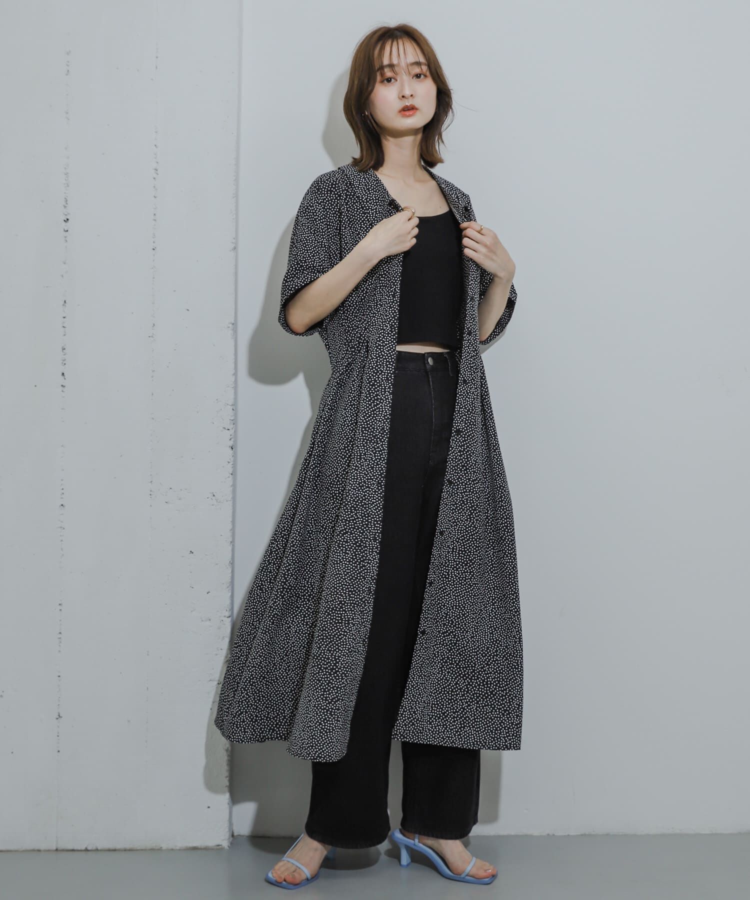 SENSE OF PLACE by URBAN RESEARCH「ウエストタックシャツワンピース」|ワンピース|