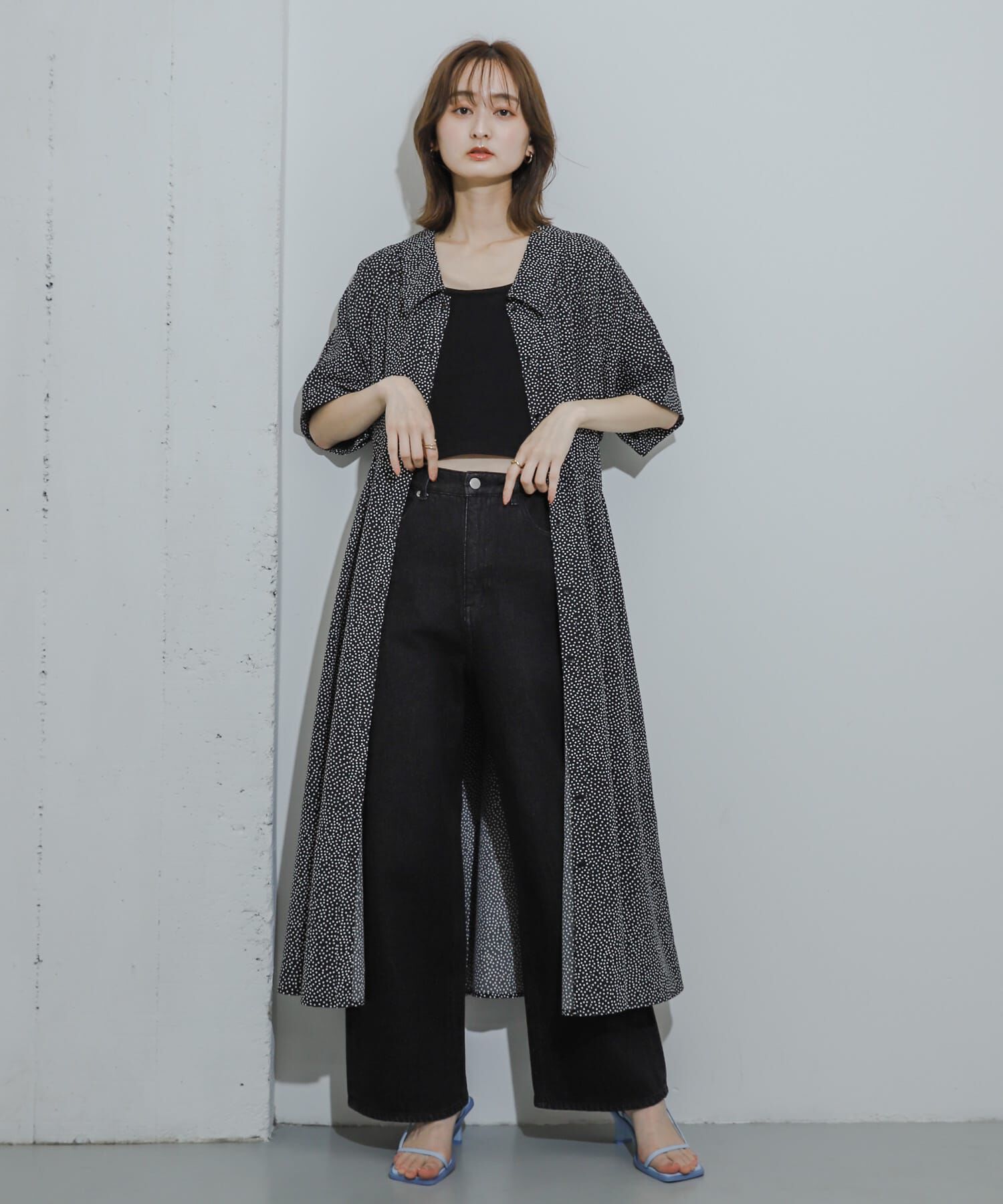 SENSE OF PLACE by URBAN RESEARCH「ウエストタックシャツワンピース」|ワンピース|