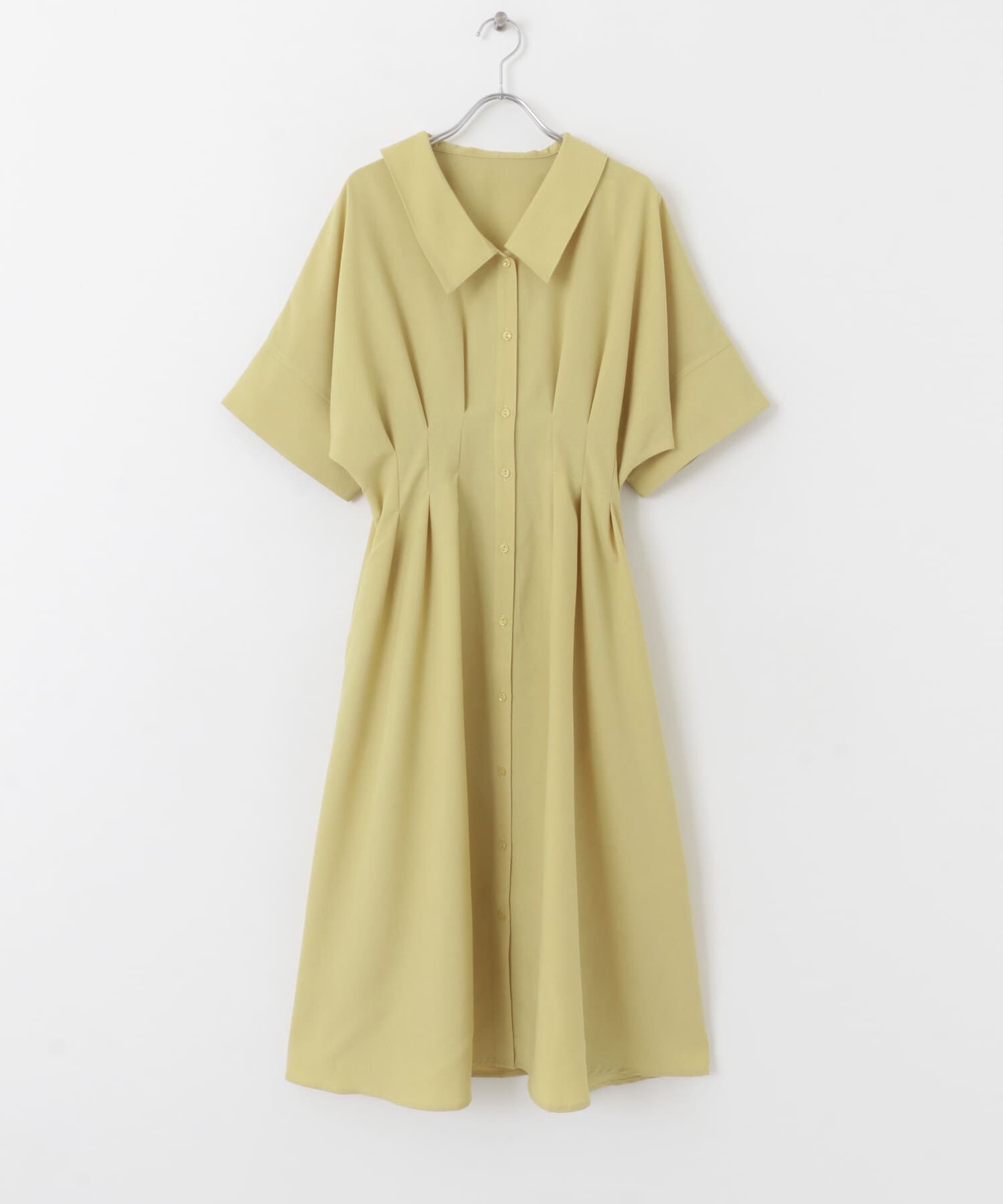 SENSE OF PLACE by URBAN RESEARCH「ウエストタックシャツワンピース」|ワンピース|