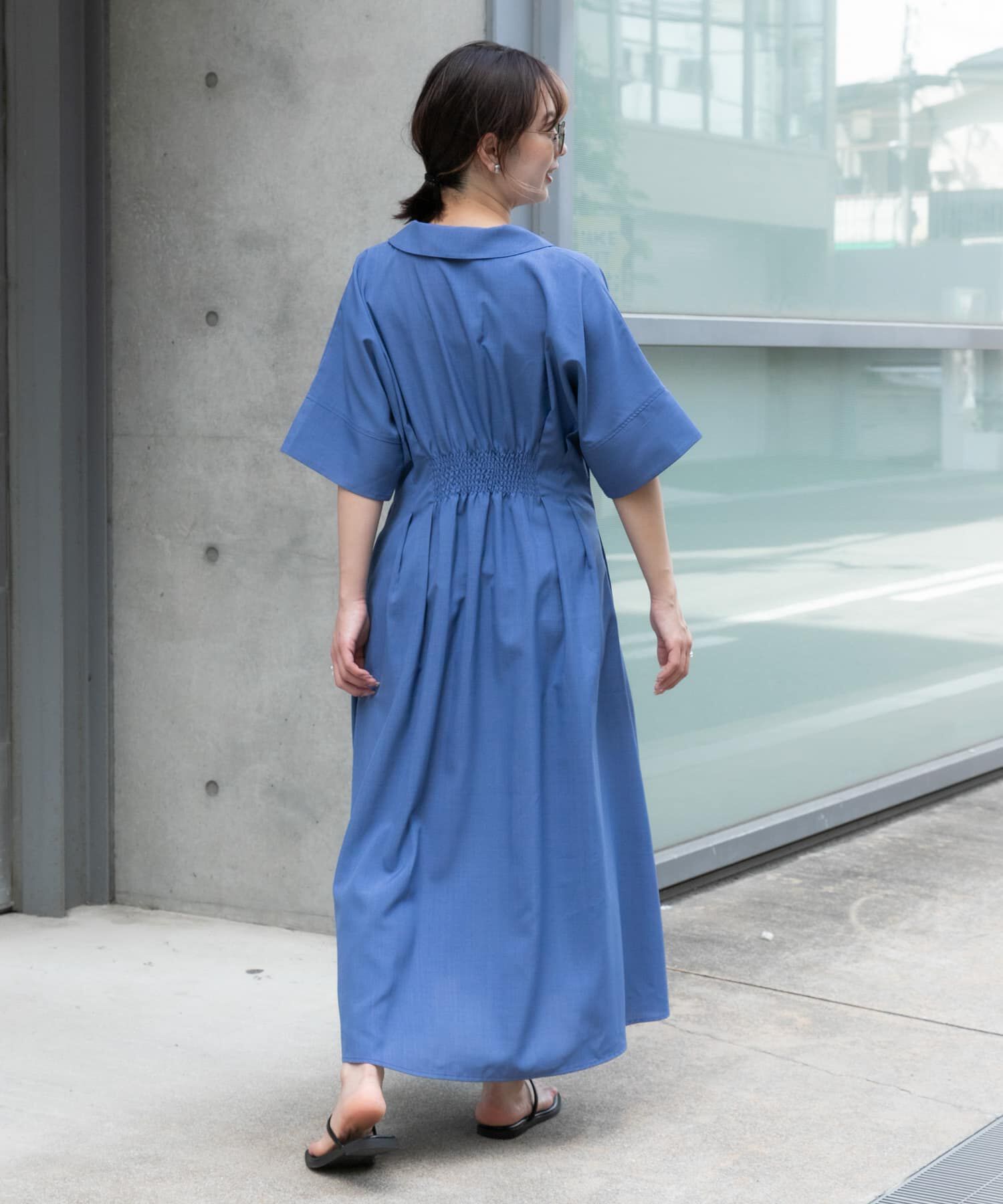 SENSE OF PLACE by URBAN RESEARCH「ウエストタックシャツワンピース」|ワンピース|