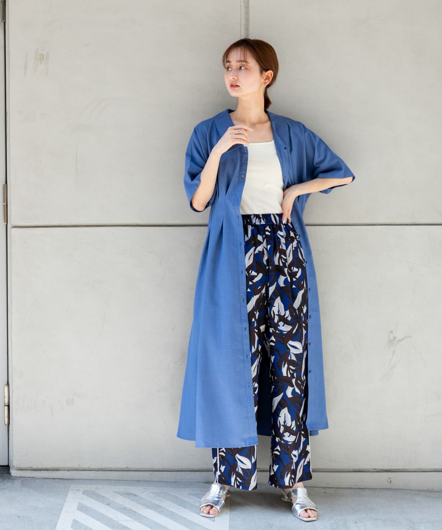 SENSE OF PLACE by URBAN RESEARCH「ウエストタックシャツワンピース」|ワンピース|