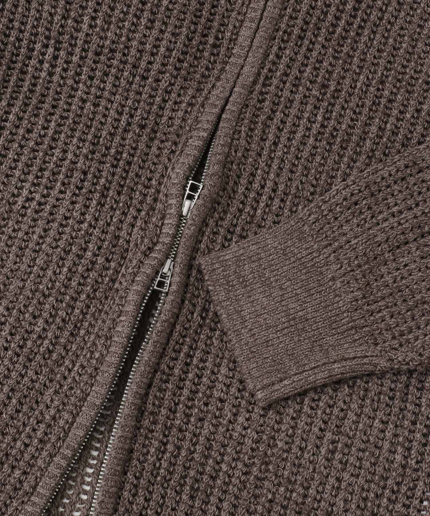 SENSE OF PLACE by URBAN RESEARCH「シアーメッシュフーディージップパーカー」|パーカー|