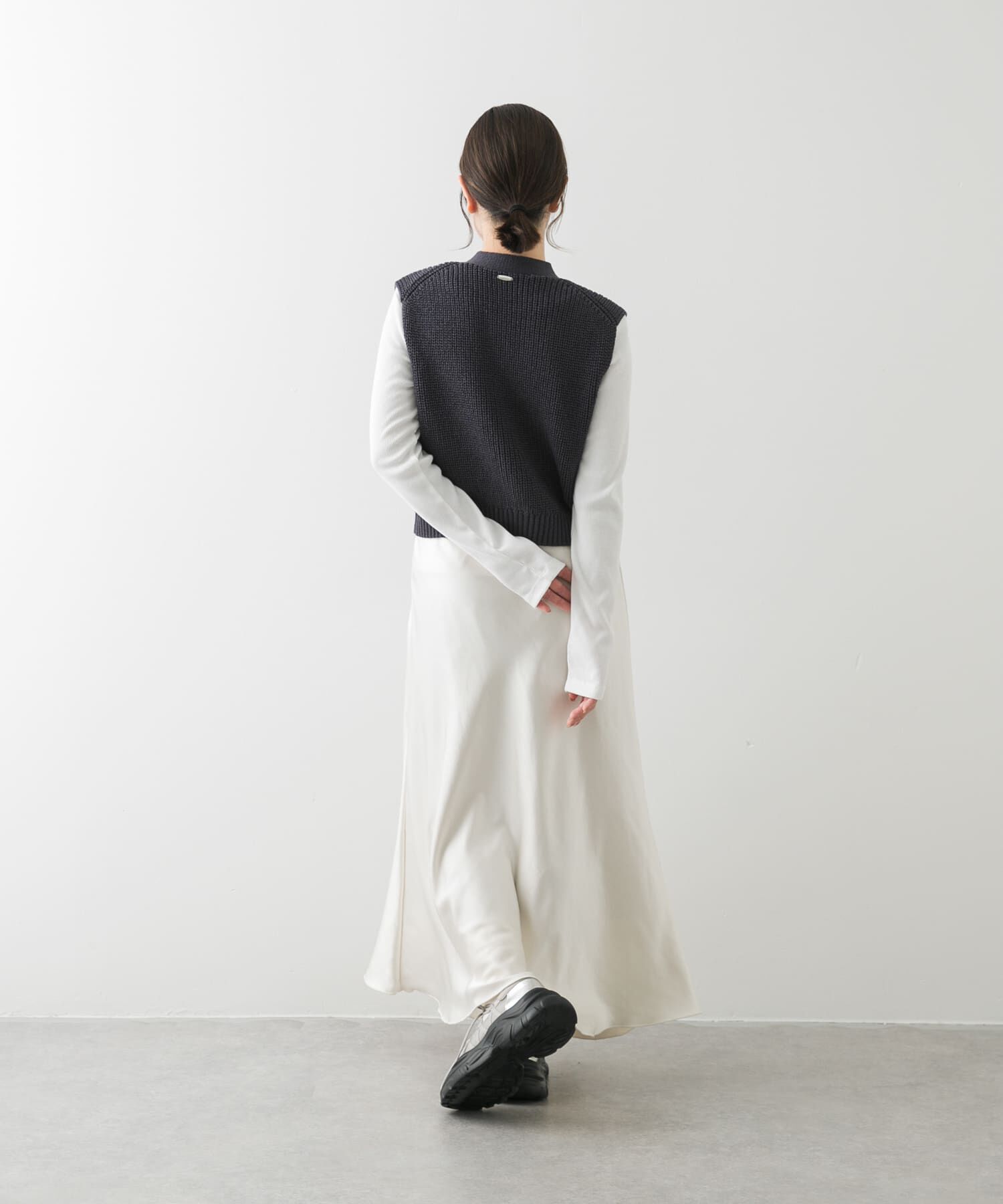 SENSE OF PLACE by URBAN RESEARCH「クロップドニットベスト」|ベスト・ジレ|