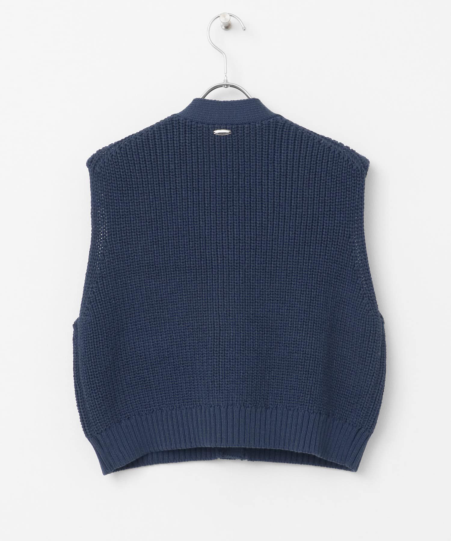 SENSE OF PLACE by URBAN RESEARCH「クロップドニットベスト」|ベスト・ジレ|