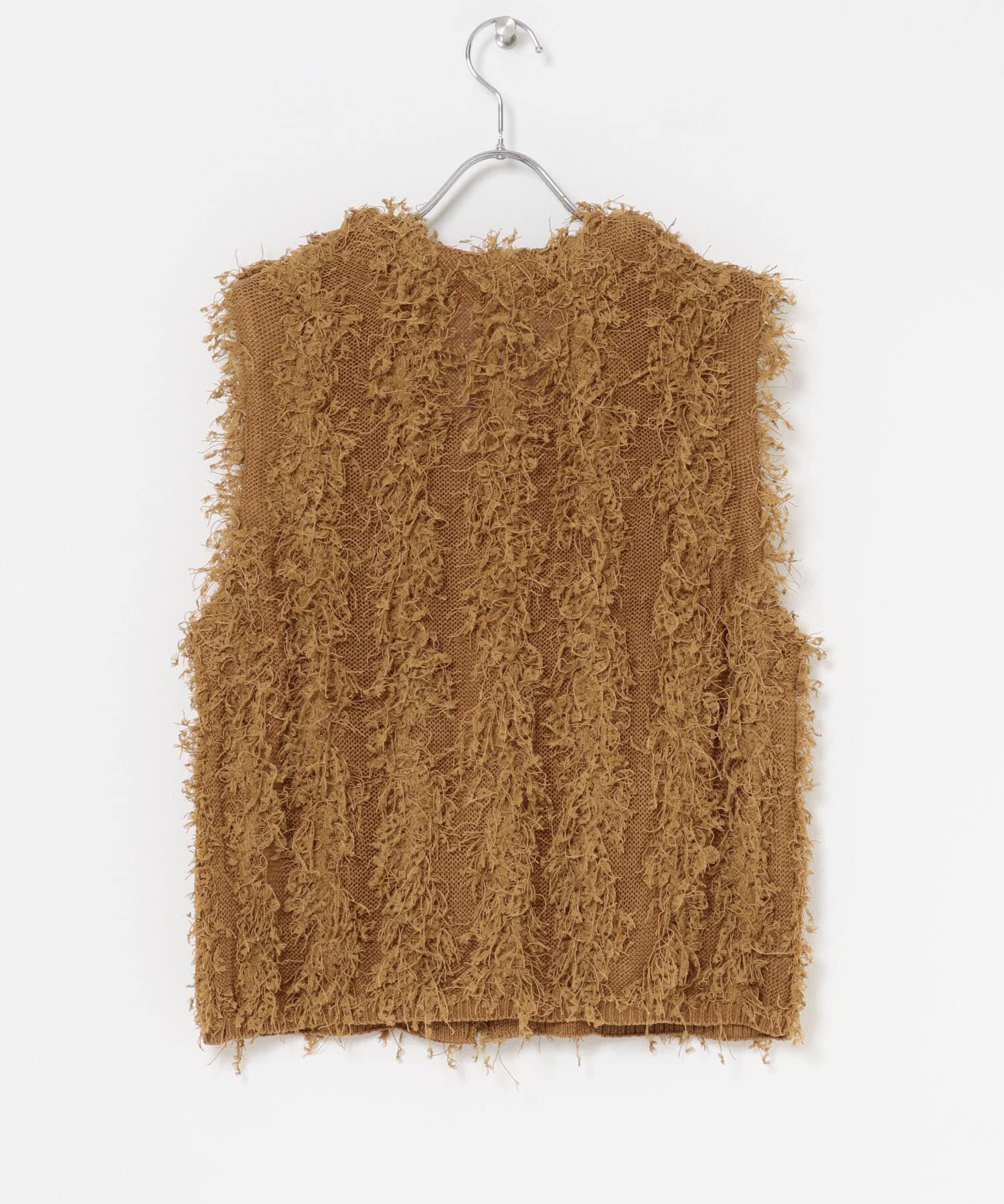 SENSE OF PLACE by URBAN RESEARCH「コードチュールフリンジベスト」|ベスト・ジレ|