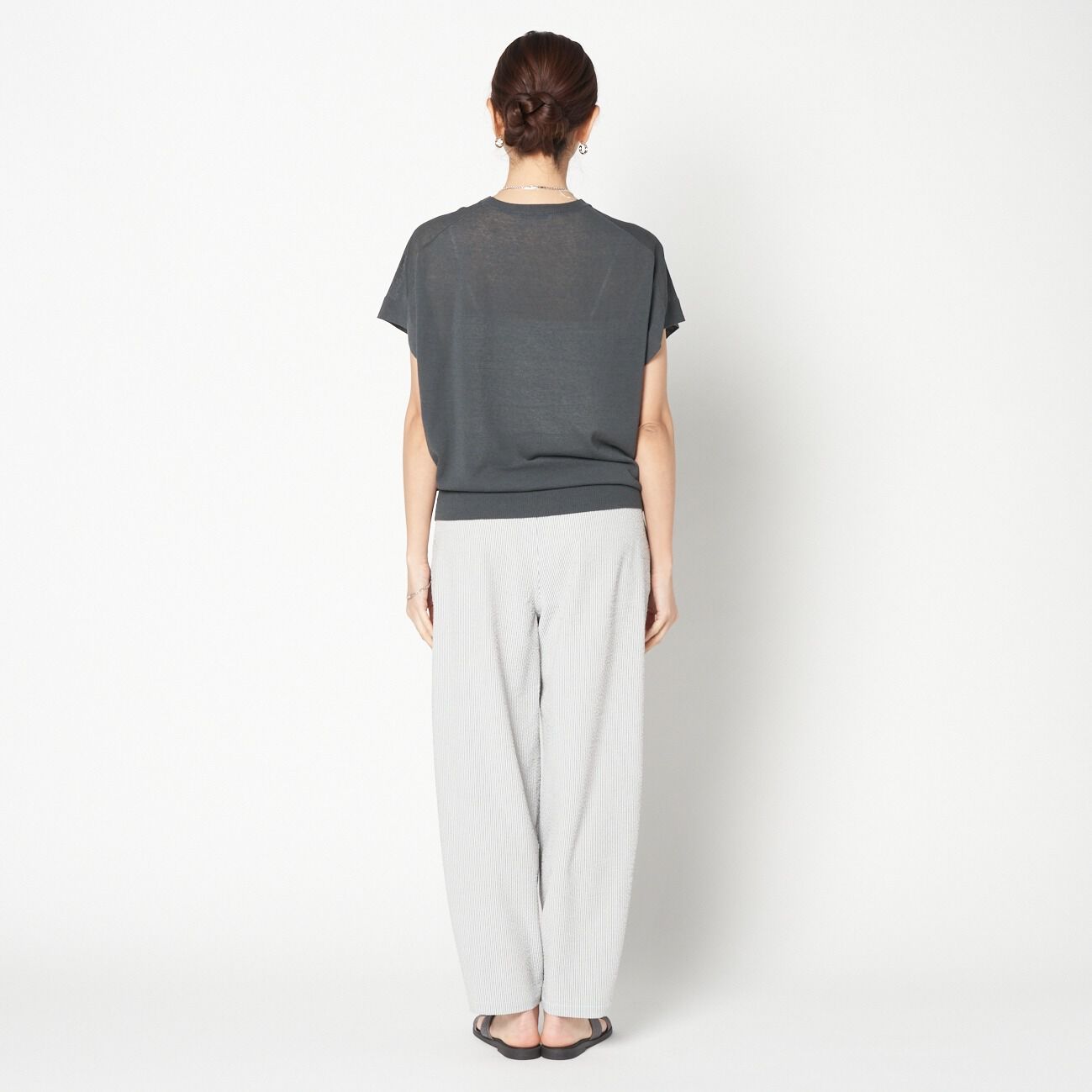 HELIOPOLE「HELIOPOLE SHEER KNIT BIG TEE」|Tシャツ・カットソー|