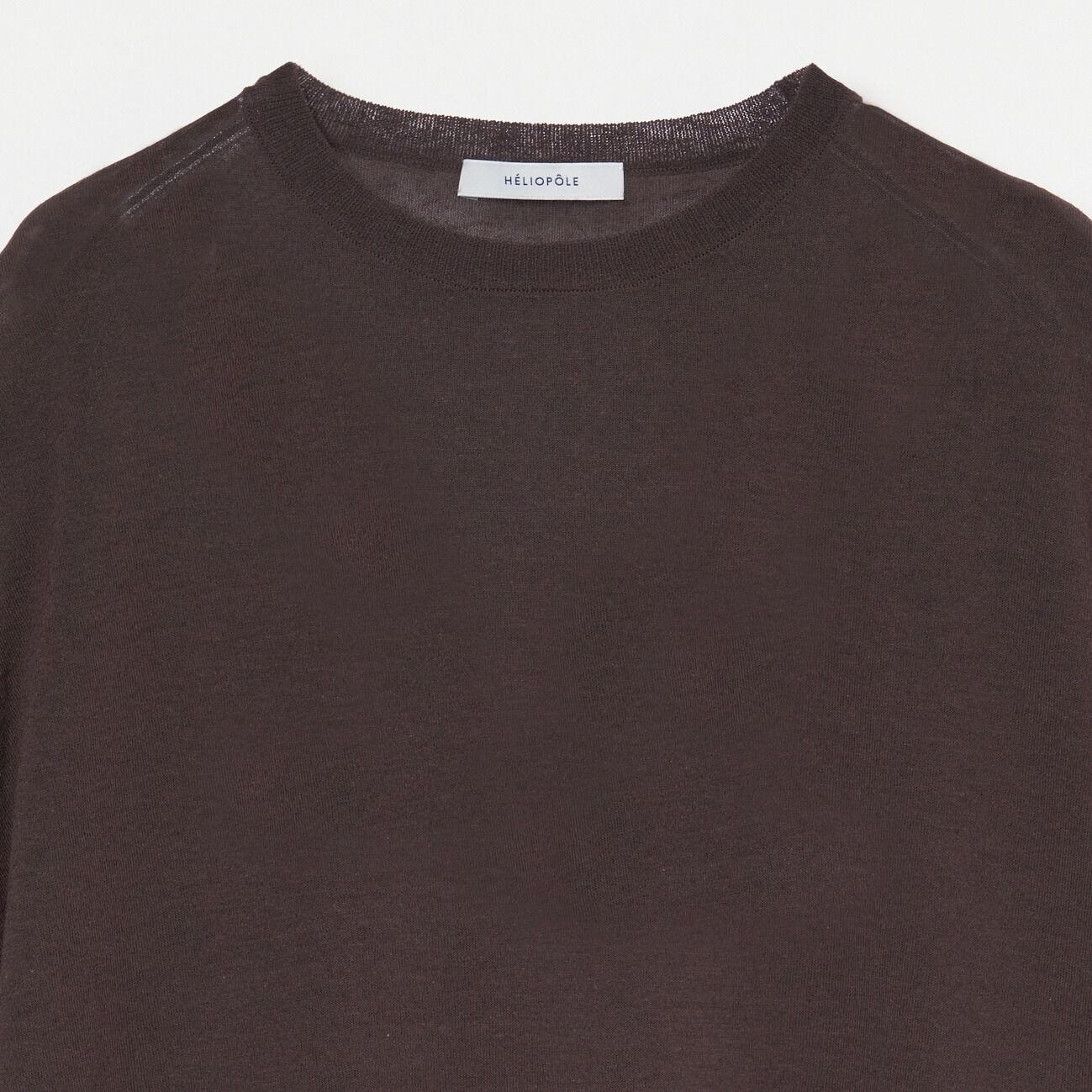 HELIOPOLE「HELIOPOLE SHEER KNIT BIG TEE」|Tシャツ・カットソー|