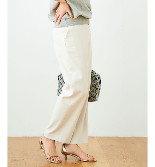 le.coeur blanc「シェルタリングセンタープレスパンツ」|その他|