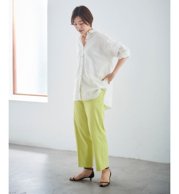 le.coeur blanc「シェルタリングセンタープレスパンツ」|その他|