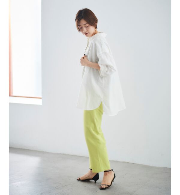 le.coeur blanc「シェルタリングセンタープレスパンツ」|その他|