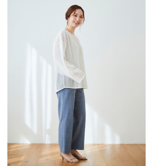 le.coeur blanc「シェルタリングセンタープレスパンツ」|その他|