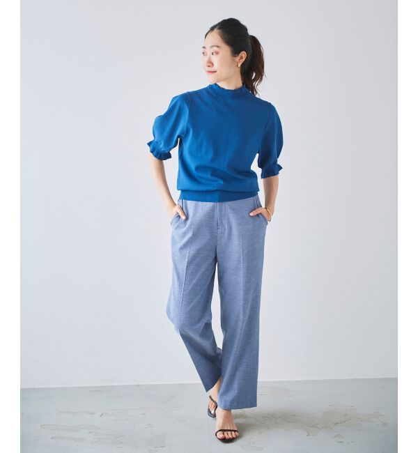 le.coeur blanc「シェルタリングセンタープレスパンツ」|その他|