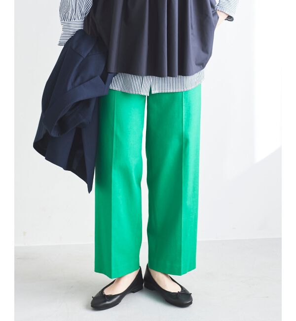 le.coeur blanc「シェルタリングセンタープレスパンツ」|その他|