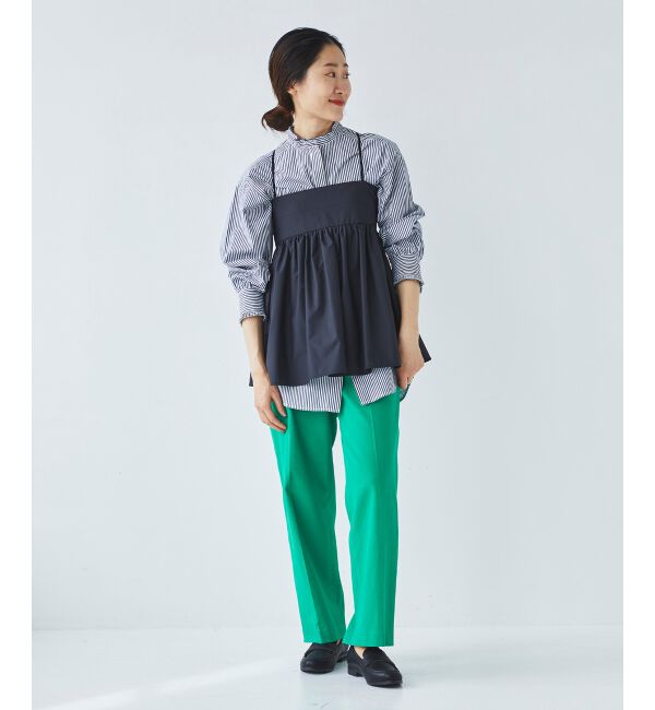 le.coeur blanc「シェルタリングセンタープレスパンツ」|その他|