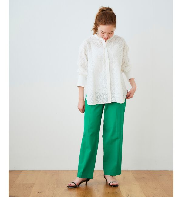 le.coeur blanc「シェルタリングセンタープレスパンツ」|その他|