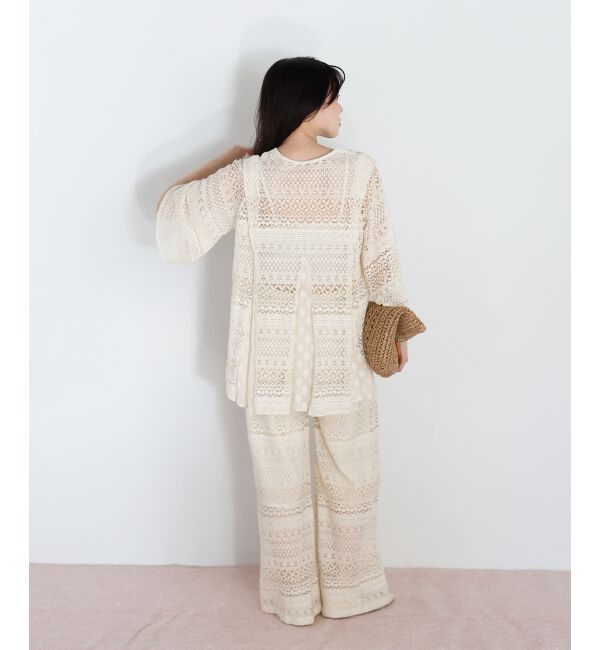  「Fanakaレースキリカエブラウス」|シャツ・ブラウス|