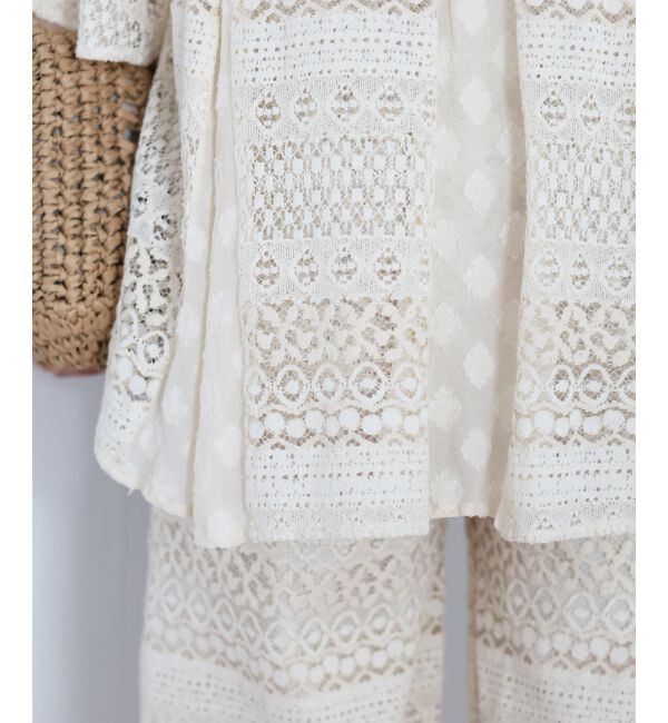  「Fanakaレースキリカエブラウス」|シャツ・ブラウス|