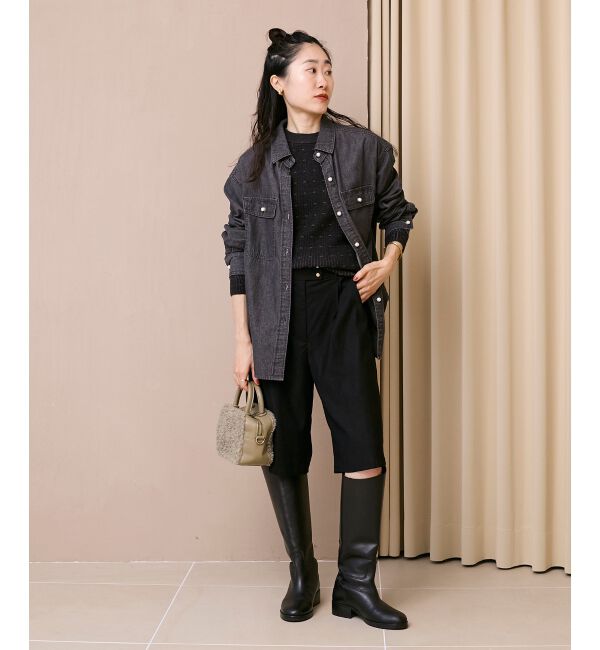  「タックデザインハーフパンツ」|その他|