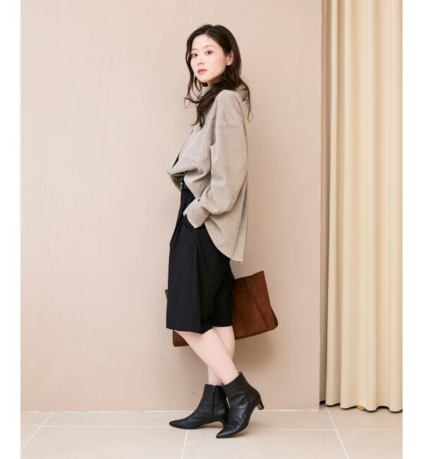  「タックデザインハーフパンツ」|その他|