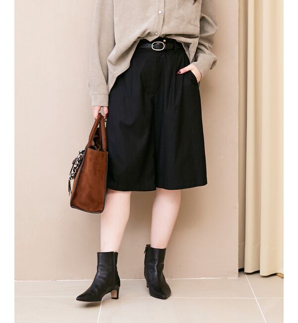  「タックデザインハーフパンツ」|その他|