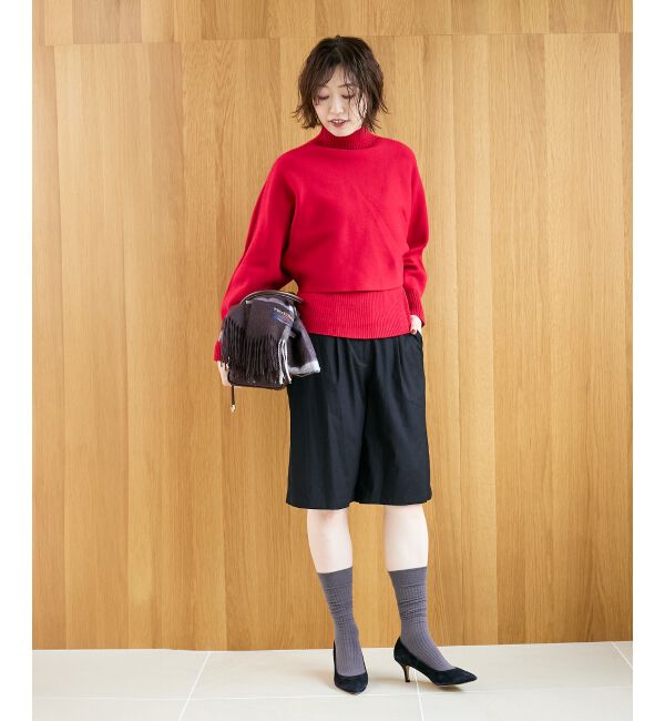  「タックデザインハーフパンツ」|その他|