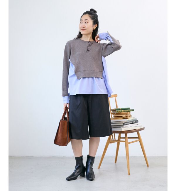  「タックデザインハーフパンツ」|その他|