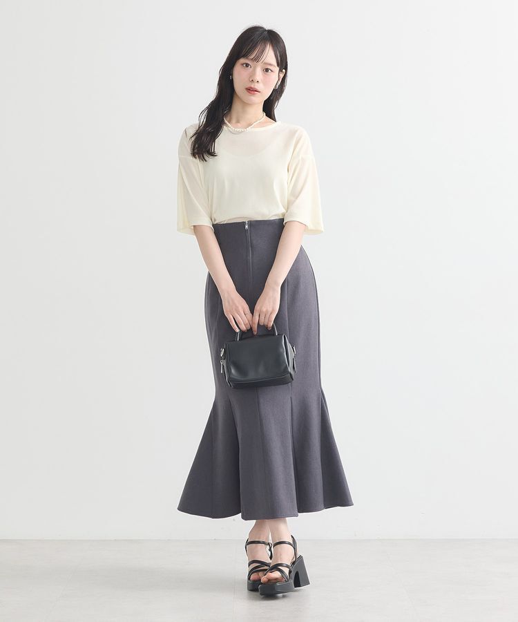 earth music&ecology「シアーベロアTee」|Tシャツ・カットソー|