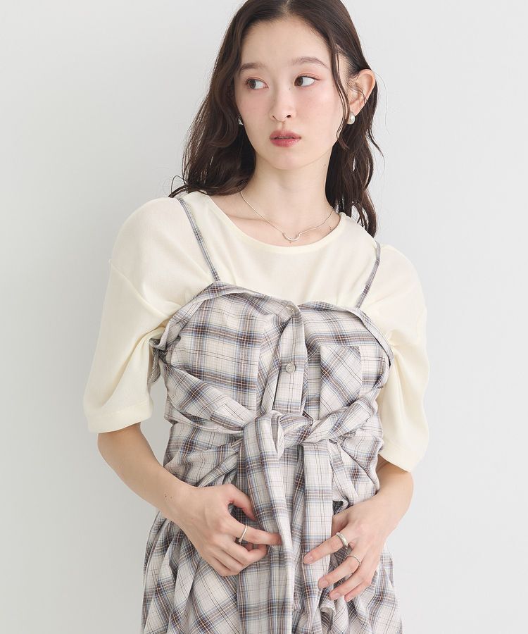 earth music&ecology「シアーベロアTee」|Tシャツ・カットソー|