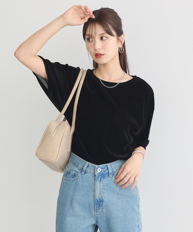 earth music&ecology「シアーベロアTee」|Tシャツ・カットソー|